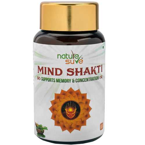 Nature Sure Mind Shakti Tablets for Memory and Concentration