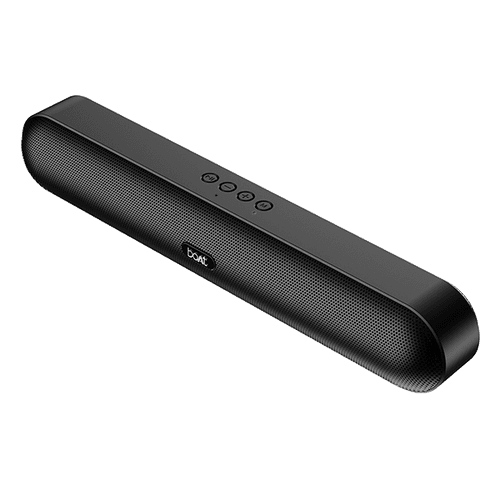 boAt Aavante Bar 480 | Bluetooth Soundbar with 10W RMS Signature Sound, 2.0 Channel with 7 Hours Playback, TWS Feature