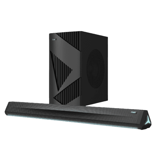 boAt Aavante Bar Theme | 2.1 Channel Soundbar with Wireless Subwoofer, 160W RMS boAt Signature Sound, Bass & Treble Control