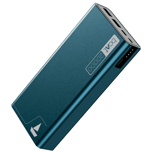 boAt Energyshroom PB400 | Powerbank with 20000mAh battery capacity with Smart IC protection