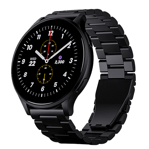 boAt Primia Curv | Smartwatch with 1.45" (3.68cm) Amoled Display, BT Calling,  700+ Active Modes, Watch Face Studio