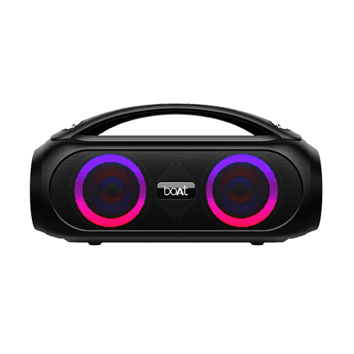 Party Pal 53 | Wireless Bluetooth Speaker with 20W RMS Stereo Sound, RGB LEDs, 4.5 Hrs Playback, USB, FM, AUX, BT