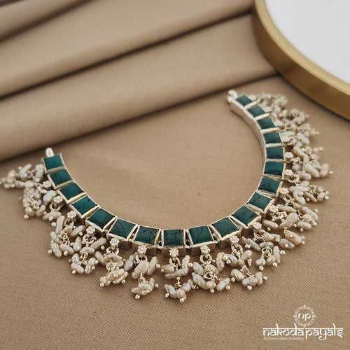 Turquoise Guttapusalu Choker (N9156)