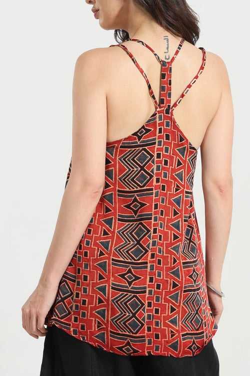 Women's Camisole Modal I Vama Ruby Red