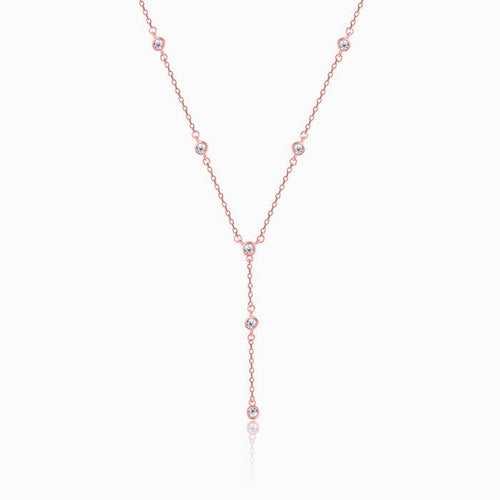 Rose Gold Constellation Y-Necklace