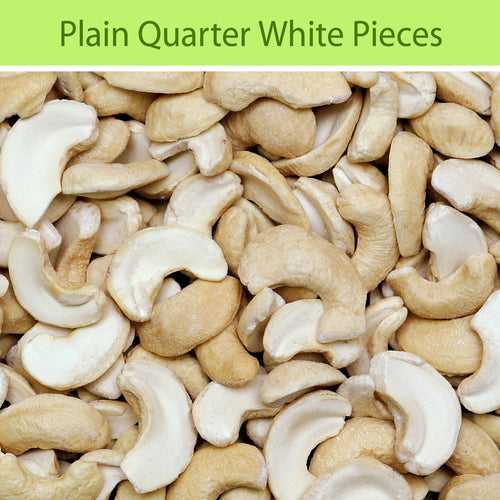Plain Quarter White Pieces