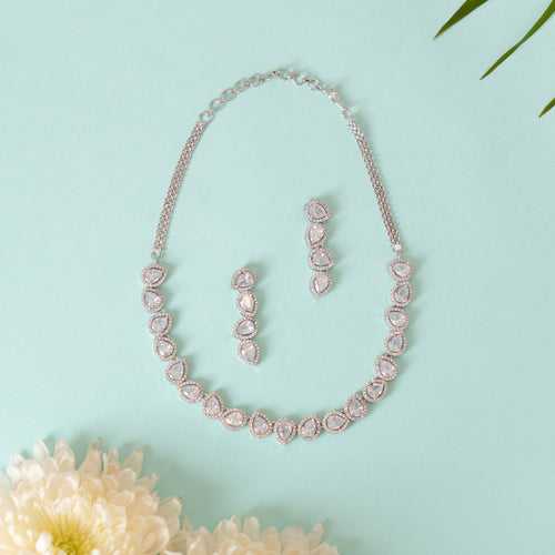 Janiya Diamond Necklace set