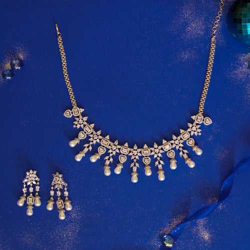 Erin Diamond Necklace set
