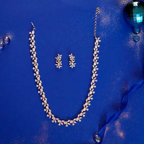 Eshanika Diamond Necklace set