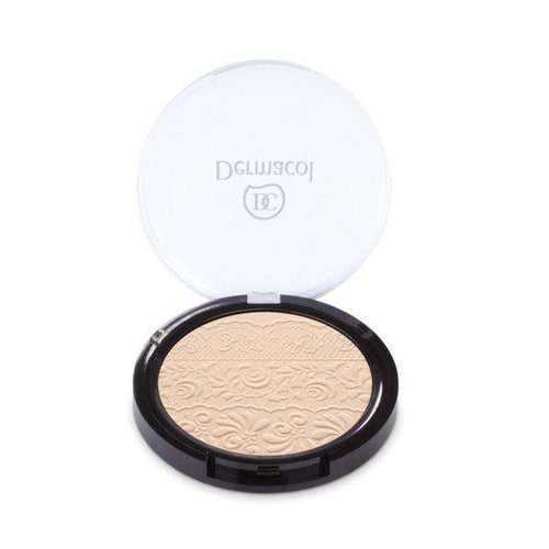 Compact Powder with Lace Relief