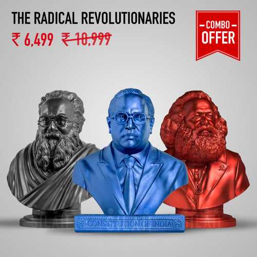 The Radical Revolutionaries - Combo Offers - Periyar, Dr.B.R.Ambedkar & Karl Marx - 8"