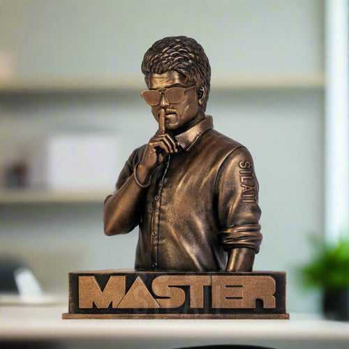 MASTER Thalapathy Vijay Bust Sculpture - 8"
