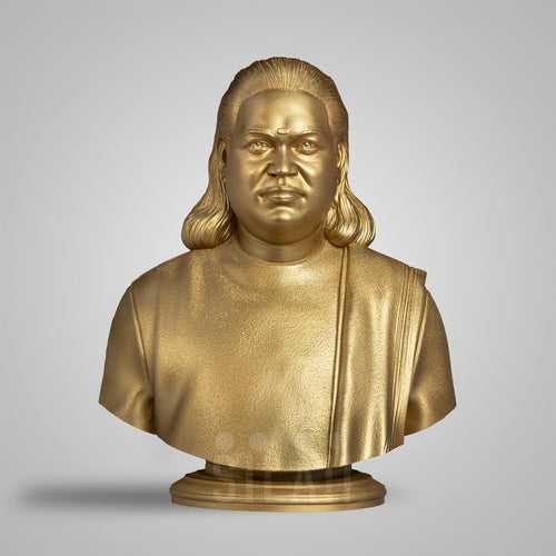 Pasumpon Muthuramalingam Thevar Bust Sculpture