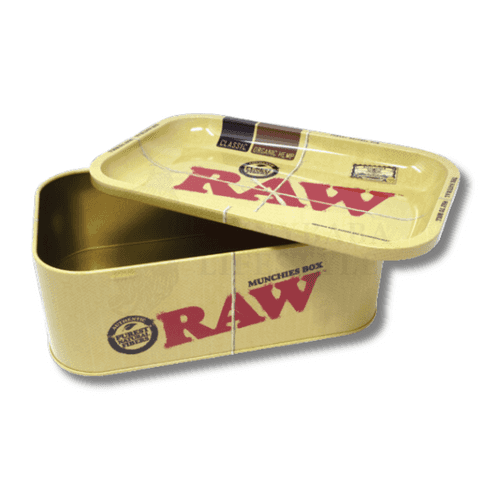 Raw Rolling Box with tray Lid