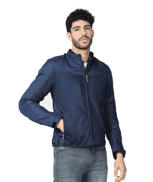 Solace -Thrift Mesh Jacket (Schema Blue)