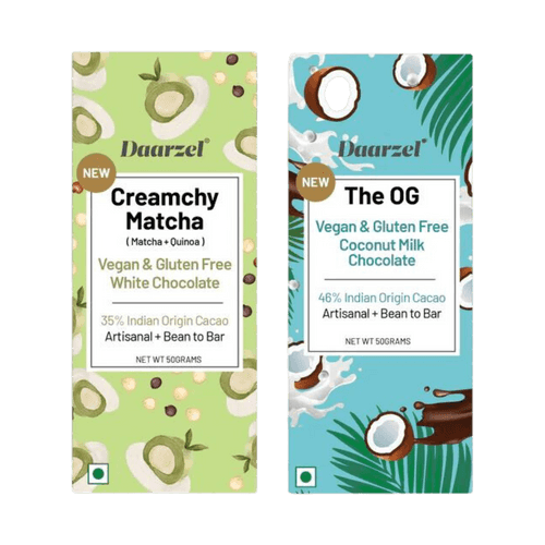Pack of 2 vegan milk Chocolate | Matcha & The OG