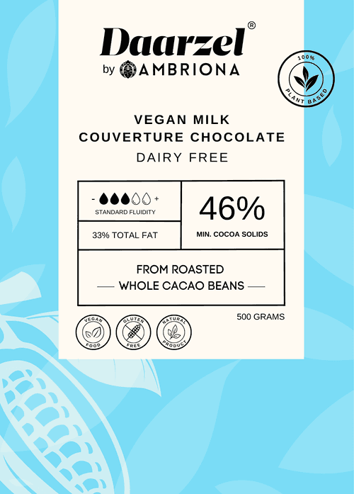 46% Vegan Milk Couverture Chocolate