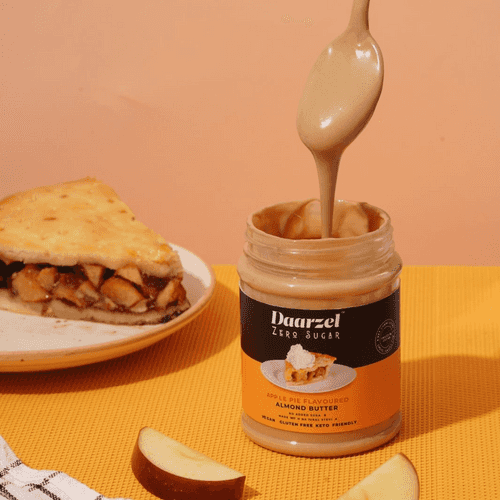 Zero Sugar - Apple pie flavored Almond & Cashew Butter | Vegan | Gluten free