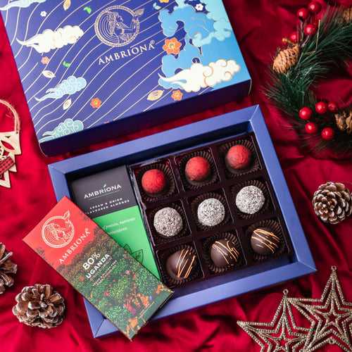 Christmas chocolate boxes -( Customizable )