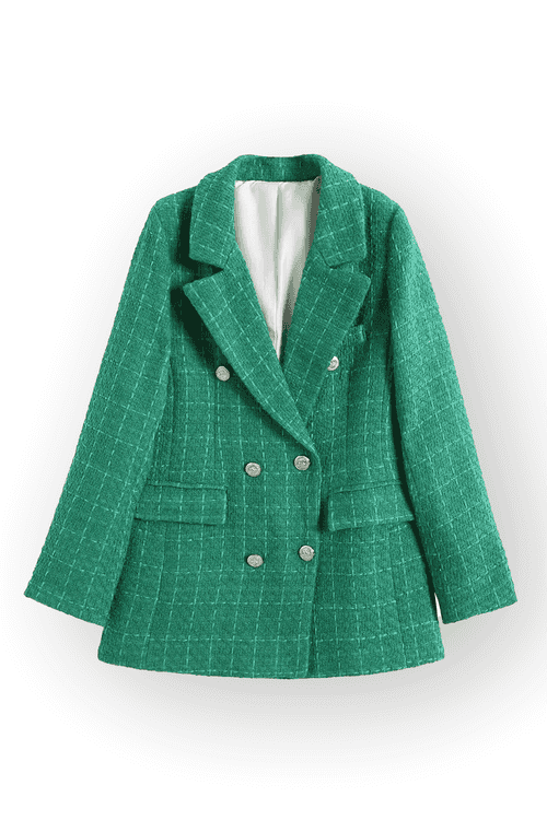 Vintage Houndstooth Blazer