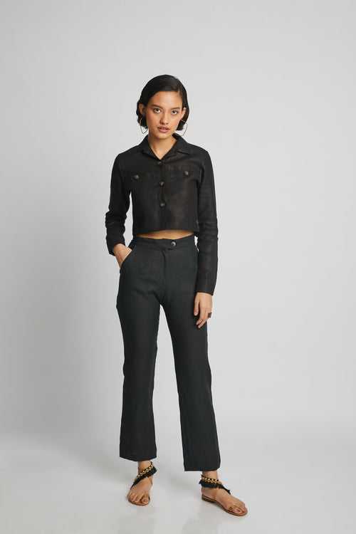 Co-Ords Nova Shirt & Sunbeam Pants - Black