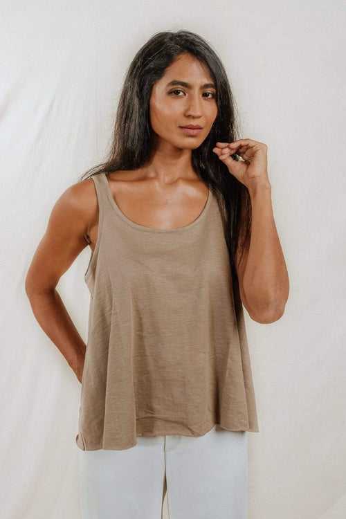 Bastia Flared Tanktop | Relove