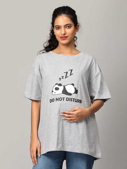 Do not Disturb Oversized Mumma T shirt