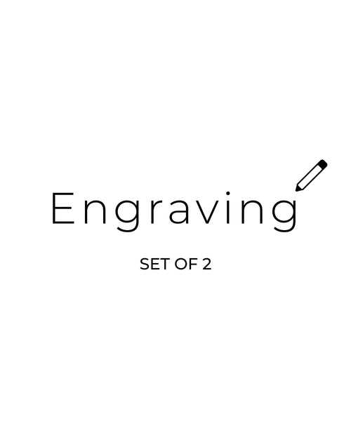 Engraving - Set of Two