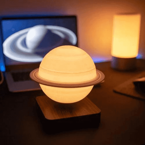 3D Levitating Saturn Lamp