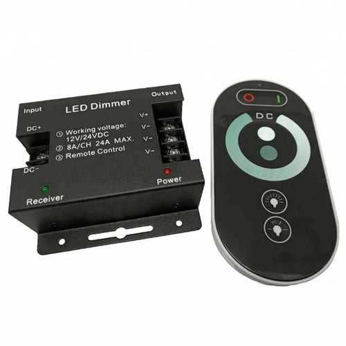 DC12-24V 24A LED Strip Light RF Touch Remote Controller Dimmer