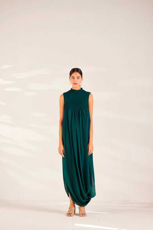 EMERALD ETRO DRESS