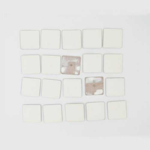 IVEI DIY MDF Square Magnets - Set of 20 (2in X 2in) (with/without primer)