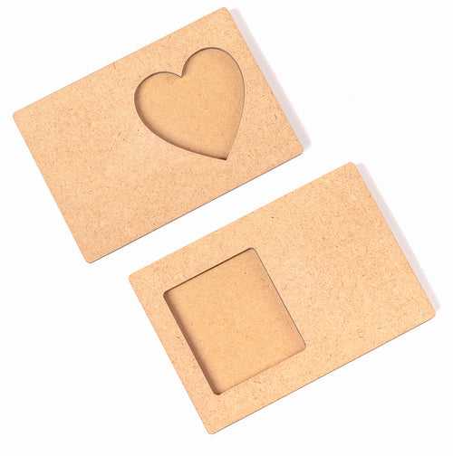 IVEI DIY Rectangle Photoframe Magnets - Set of 2