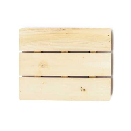 IVEI DIY Wooden Nameboard Rectangle