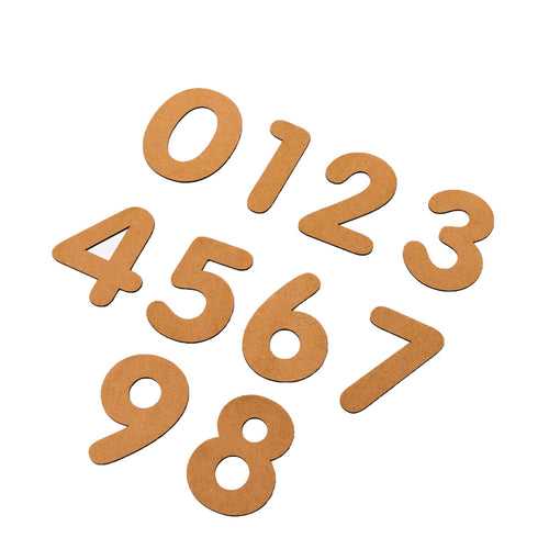 IVEI Numbers Cutouts - DIY - Set of 10