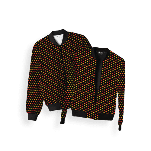 Flag Couple Printed Jacket | Kannada Couple Jacket