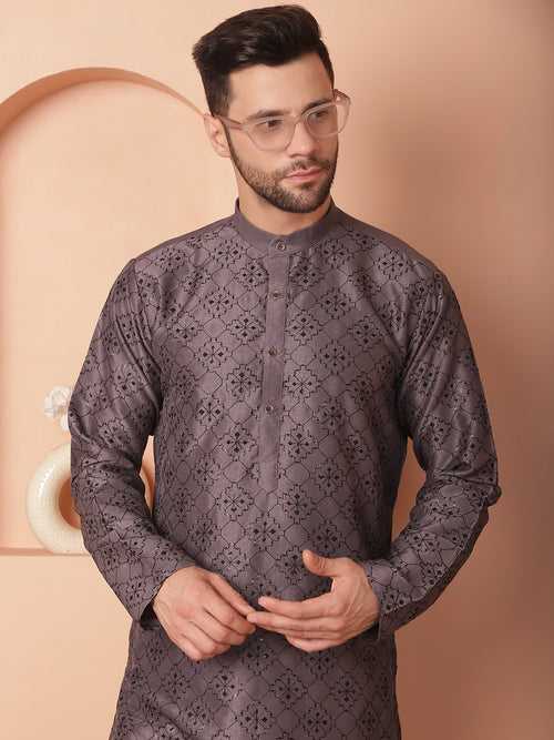 Men's Chikankari and Sequence Kurtas