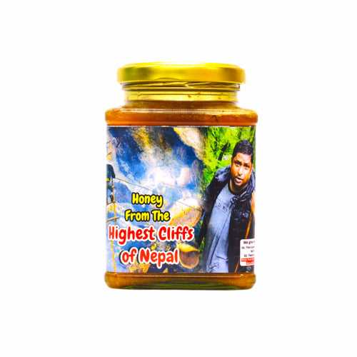 Nepal's Raw Cliff Honey In Crystalized Form