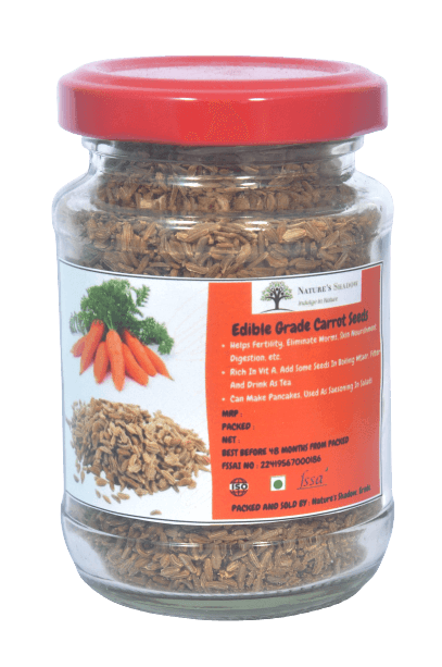 Edible Grade Carrot Seeds - 200 Grams