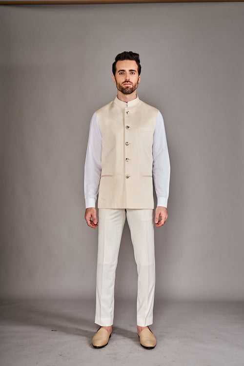 BEIGE BUNDI SET