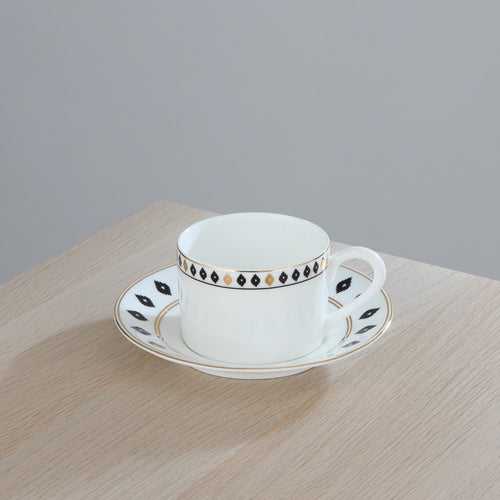 Gilded Tea Cup Set