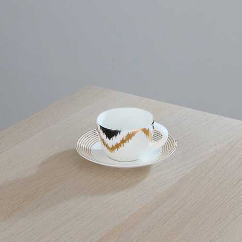 Gilded Espresso Cup Set