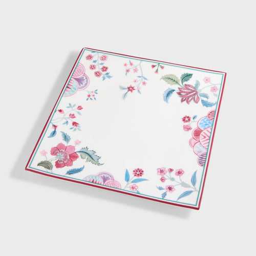 Flora 9" Square Platter