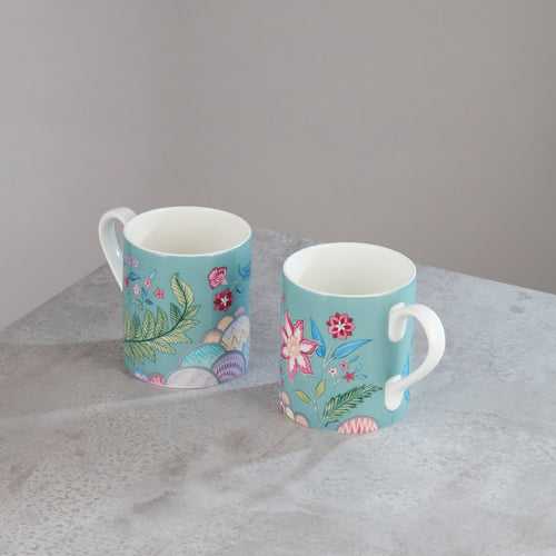 Flora Coffee Mug Set - Garden