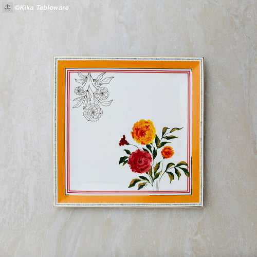 Marigold 11.5" Square Platter