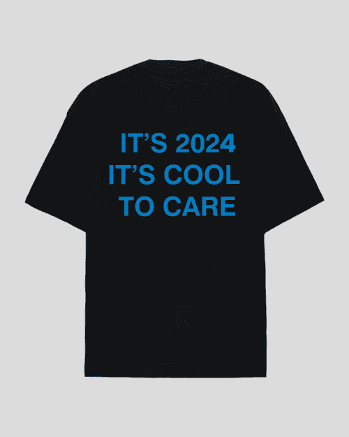 It's cool to care - Oversized T-shirt