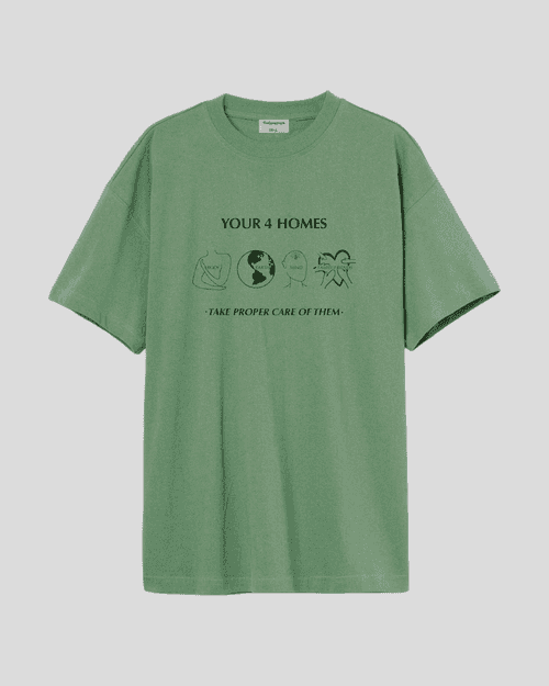 Your 4 Homes - Oversized T-shirt
