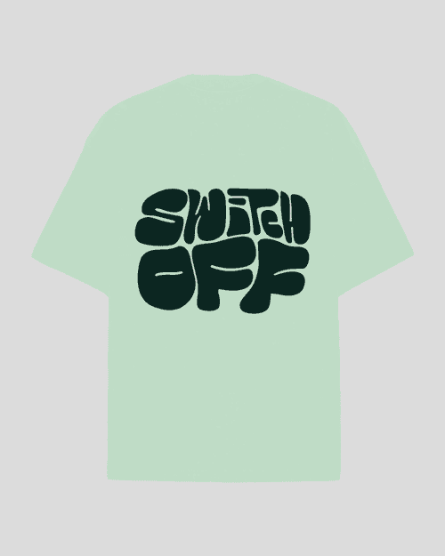 Switch Off - Oversized T-shirt