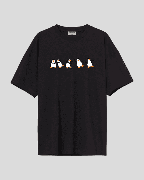 Penguin - Oversized T-shirt