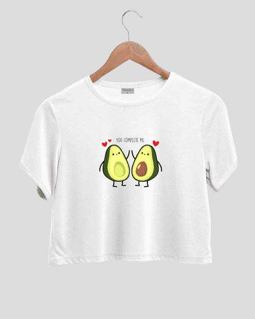 Avocado - Comfort Fit Crop Top